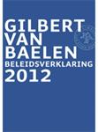 Gilbert Van Baelen Beleidsverklaring 2012